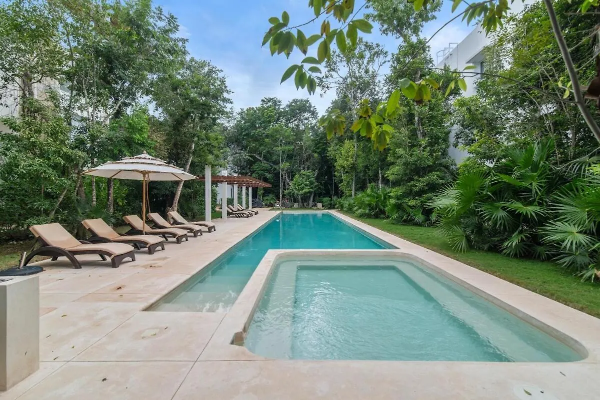 Appartamento Milagro 5 Minutes To Beach 2 Pools Private Balcony Gym Tulum